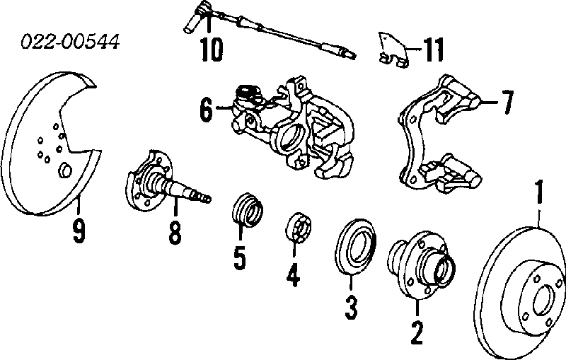 Pierścień ABS 900001 Metzger