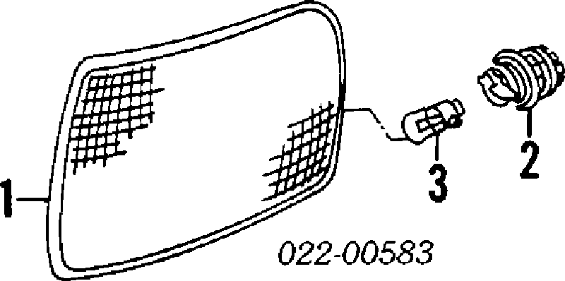 4A0953049E VAG Kierunkowskaz lewy
