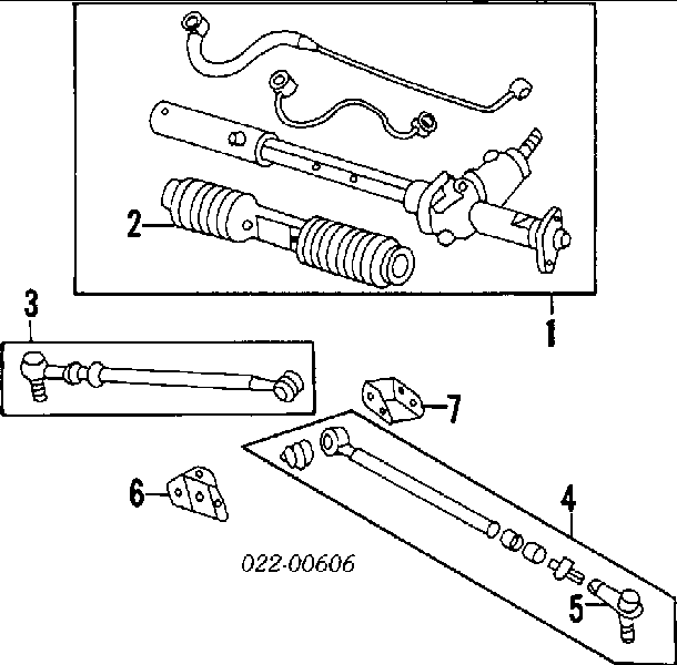 4A0425021 VAG Amortyzator układu kierowniczego (tłumik)