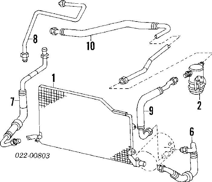 Osuszacz klimatyzacji 8FT351192171 REMA-PARTS