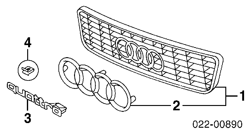 88531788702 Diamond/DPA atrapa chłodnicy