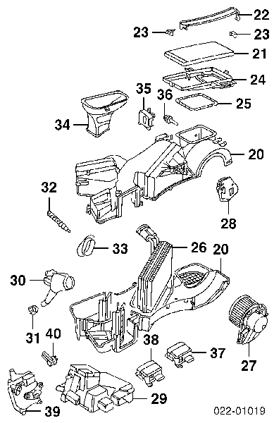 8D0127435 VAG filtr paliwa