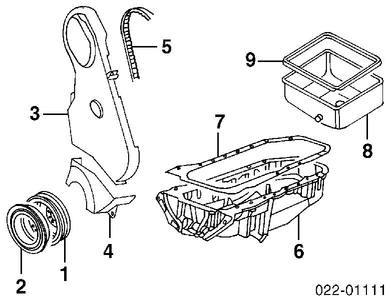 Pasek rozrządu Nissan Sunny 2 (N13)