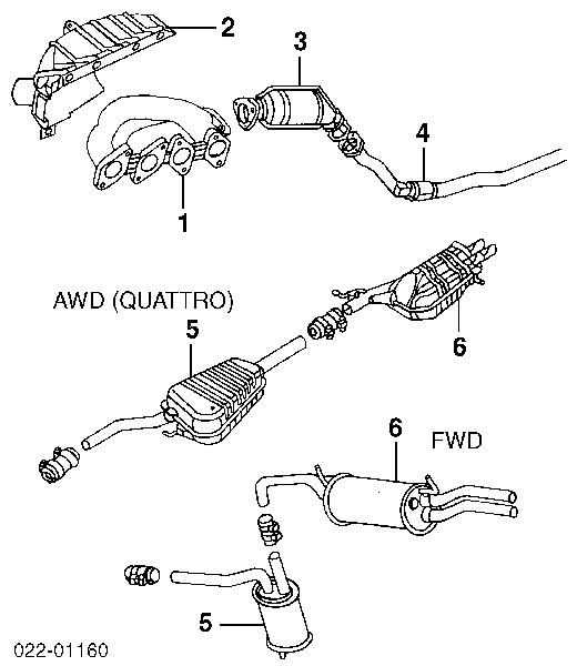 Tłumik, środkowa część 0117 Polmostrow