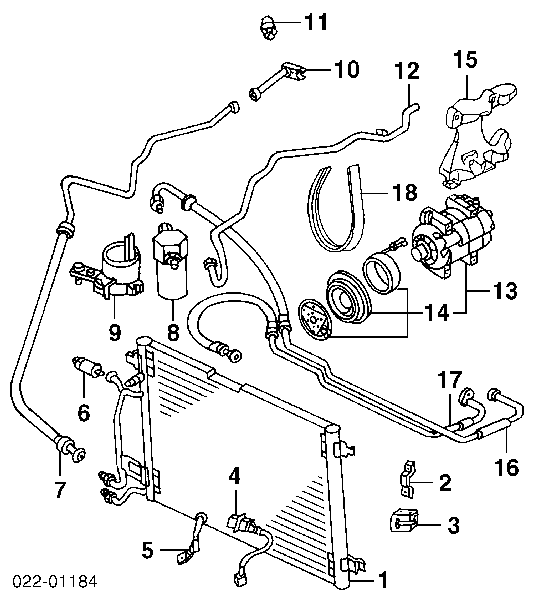 8837430010 Toyota zawór napełniania klimatyzacji