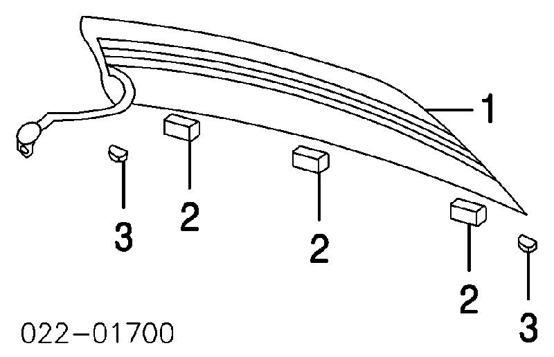 Szyba tylna GS0019D21 XYG