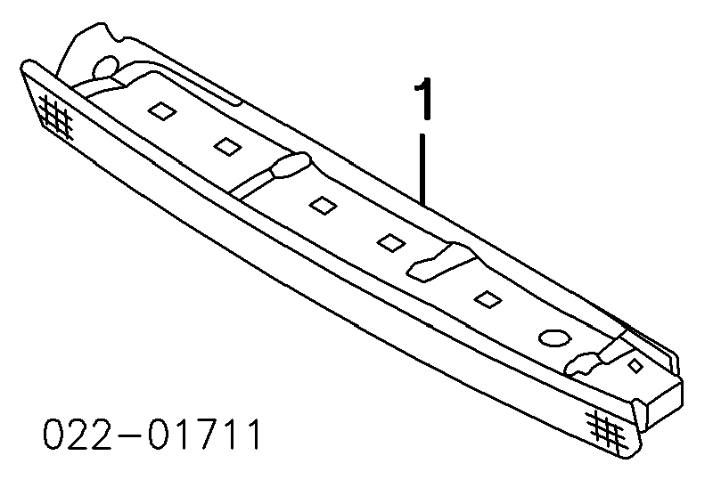 Lampa stop tylna dodatkowa Audi A4 Avant B6 (8E5)