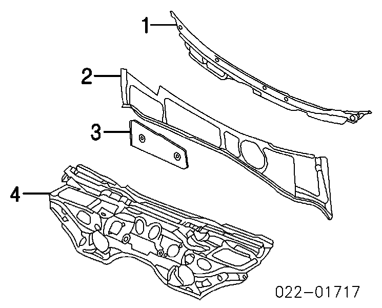 8E1819403A01C VAG podszybie szyby czołowej