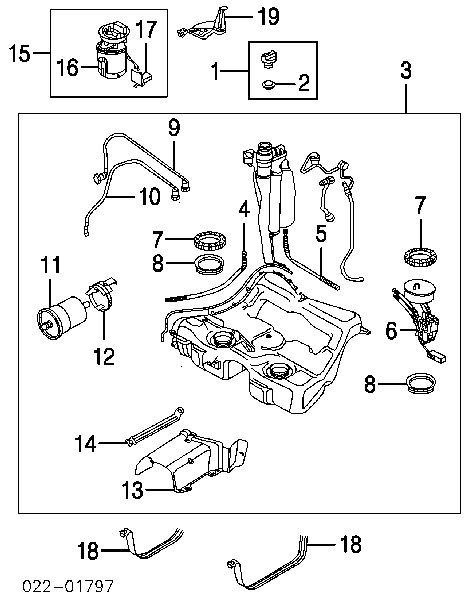 Rurka paliwa, od zbiornika do filtra paliwa Seat Leon (1M1)