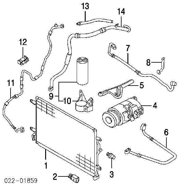 Osuszacz klimatyzacji Seat Exeo ST (3R5)