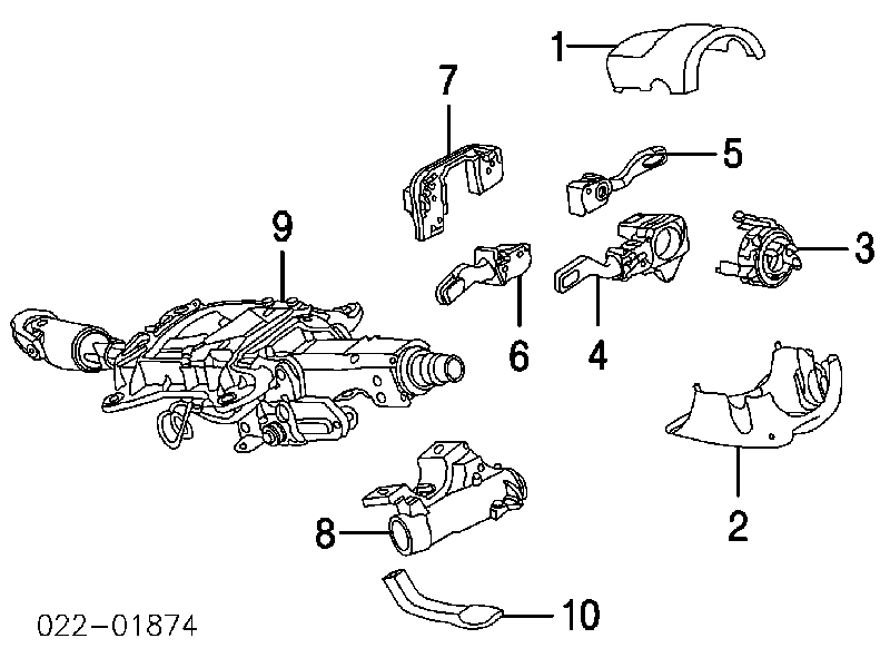 Przełącznik zespolony, sterownik tempomatu Audi A4 Avant B6 (8E5)