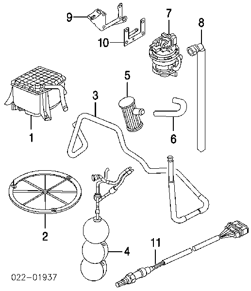 06C906265 VAG sonda lambda czujnik tlenu po katalizatorze