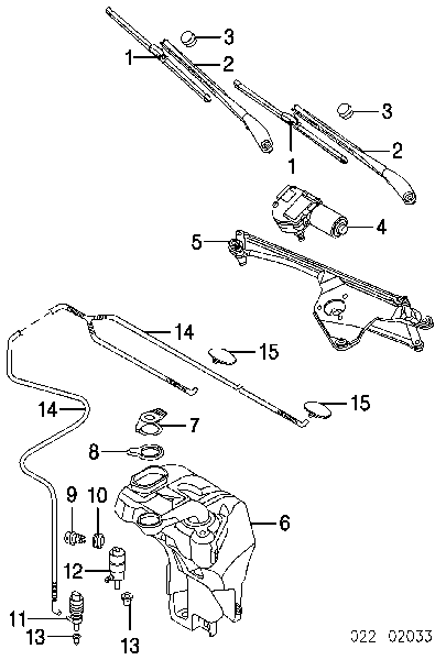 Ramię wycieraczki szyby przedniej Audi A8 D3 (4E2, 4E8)