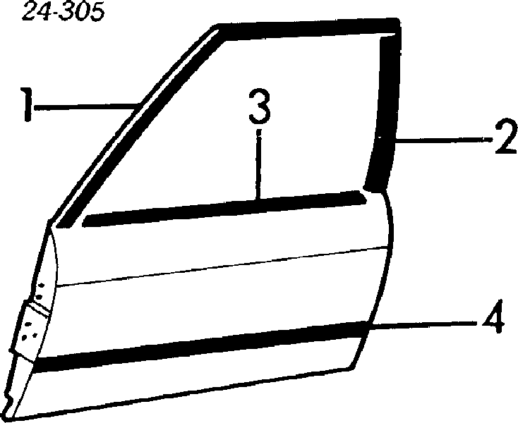 51161916430 BMW lusterko wsteczne prawe