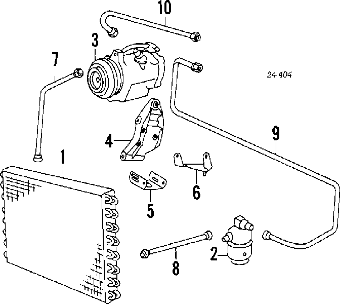 Chłodnica nagrzewnicy (ogrzewacza) BF0733900045 Bapmic