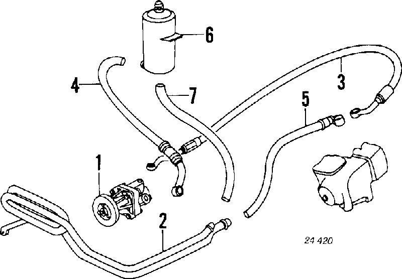 Pompa wspomagania hydraulicznego kierownicy 8691955155 BMW