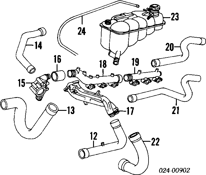 Pompa chłodząca wodna 11511315559 BMW