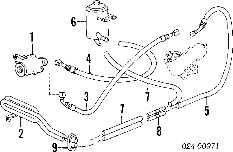 Pompa wspomagania hydraulicznego kierownicy BMW 32411141570 cena, od 226,52 USD