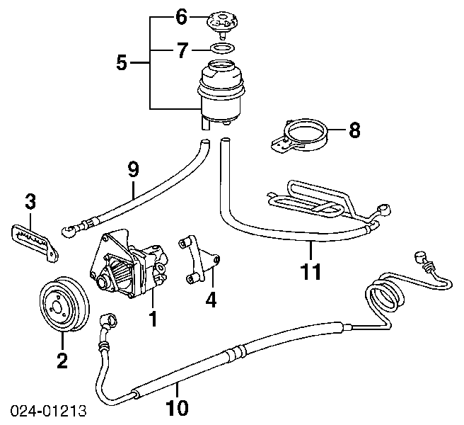 32411092433 BMW pompa wspomagania hydraulicznego kierownicy