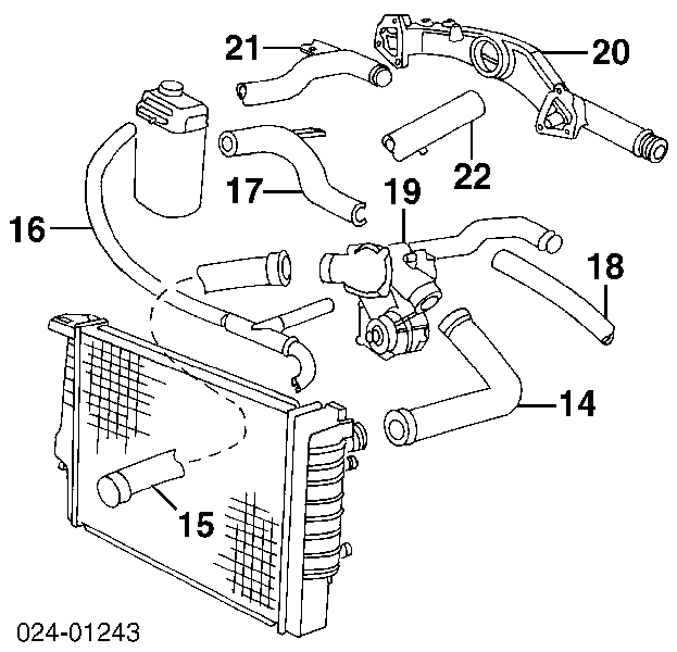 Pas napędowy mechanizmów 3PK590 Dayco