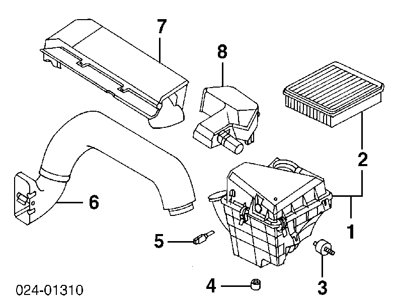 Czujnik temperatury powietrza wlotowego do BMW 3 (E46)