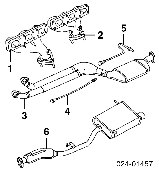 Sonda lambda, czujnik tlenu ENT600027 Engitech