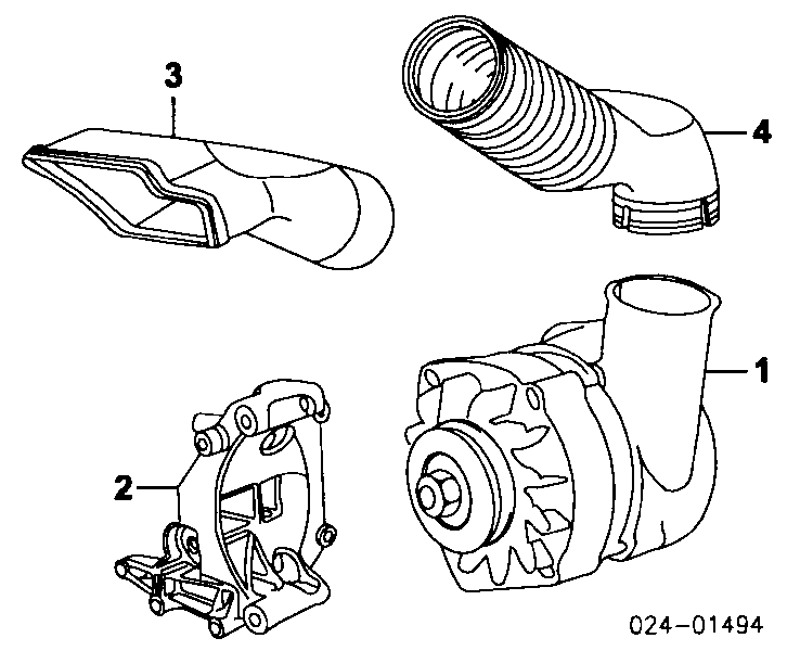 12311247310 BMW alternator