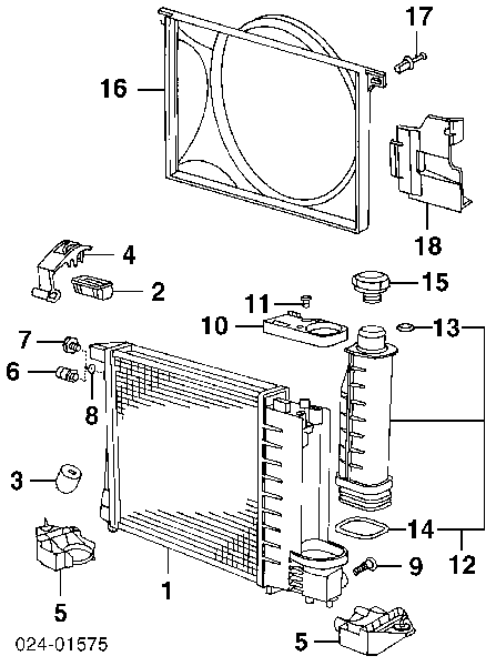 Czujnik temperatury płynu chłodzącego (włączenia wentylatora chłodnicy) AS2118 Autlog