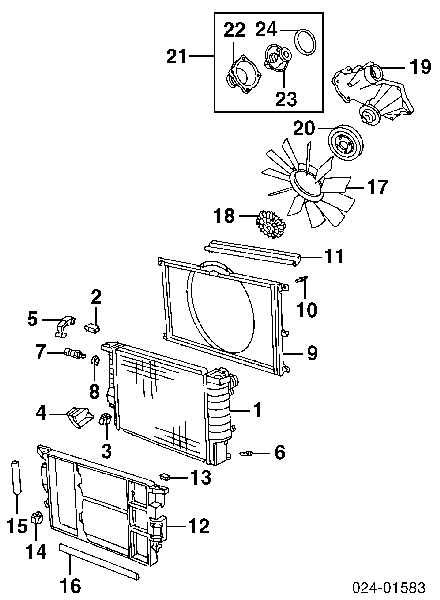 Obudowa termostatu TOPT1215001 Bapmic