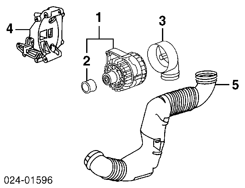 0123325010 MSG Rebuilding alternator