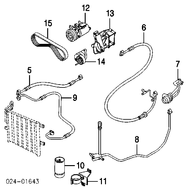 11281437450 BMW pas napędowy mechanizmów