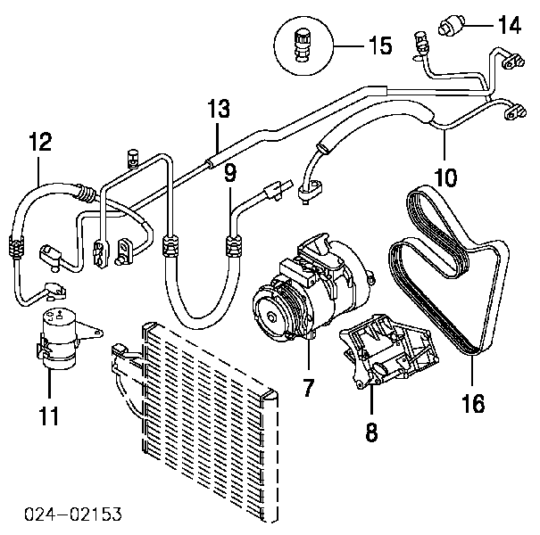 11287833266 BMW pas napędowy mechanizmów