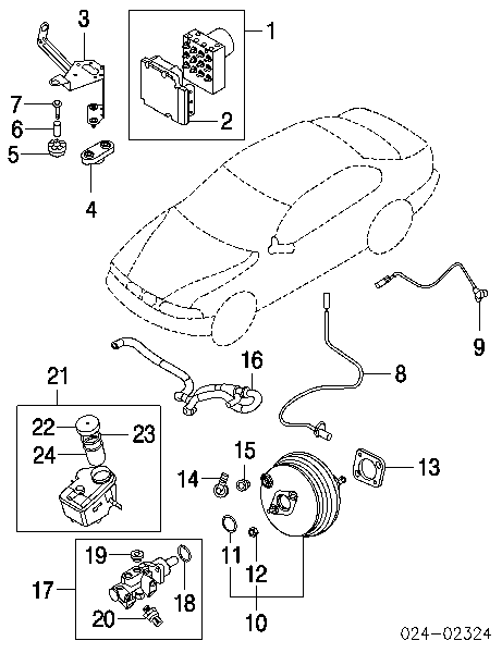 HCA-BM-006 NTY czujnik abs tylny