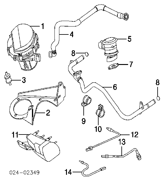 11781742052 BMW sonda lambda czujnik tlenu po katalizatorze