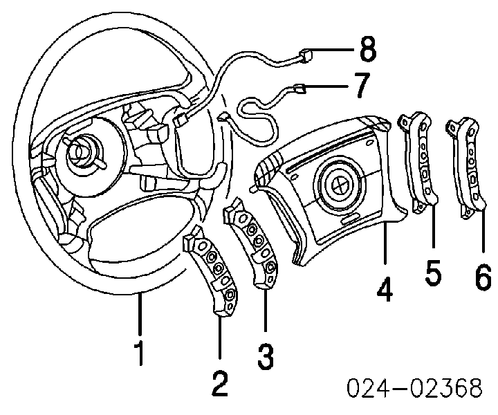Kierownica do BMW X5  E53