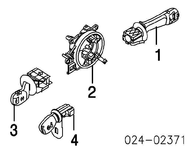 Mechanizm (dżojstik) regulacji pozycji kierownicy do BMW 5 (E39)