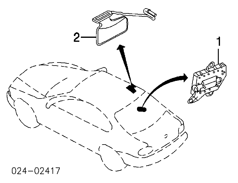 Poduszka powietrzna (AIRBAG) kurtyna boczna prawa do BMW 5 (E39)