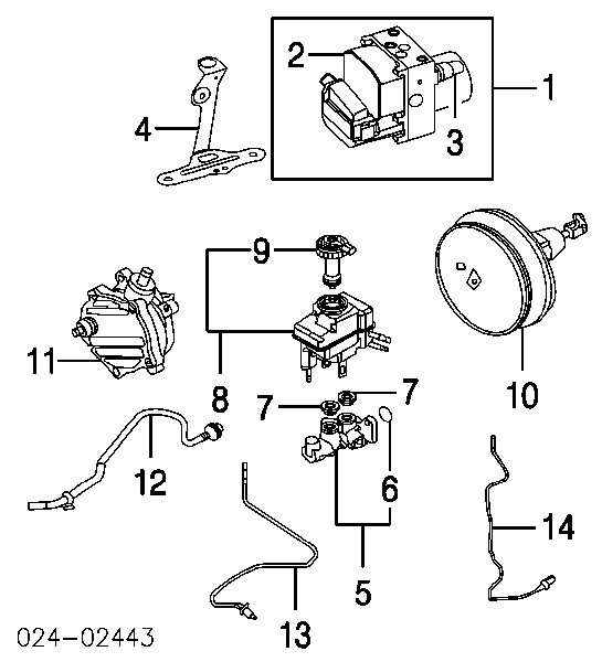 34516855553 BMW sterownik abs hydrauliczny