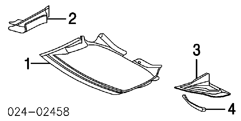 51718223381 BMW Osłona silnika lewa