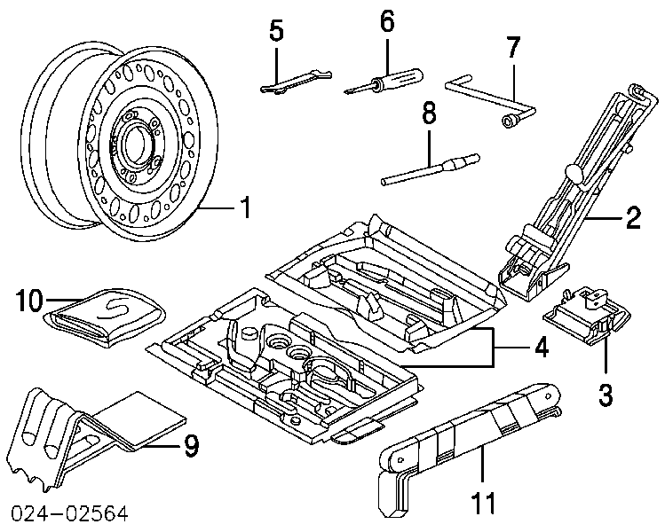 71111179629 BMW Śrubokręt