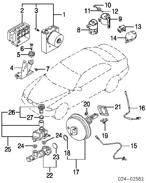 34526756377 BMW czujnik abs tylny