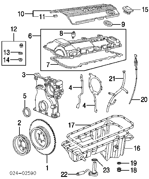 Korek miski olejowej silnika BMW 11131273093 cena, od 3,30 USD