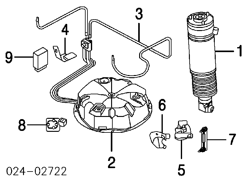 Amortyzator tylny prawy AS2980 Arnott