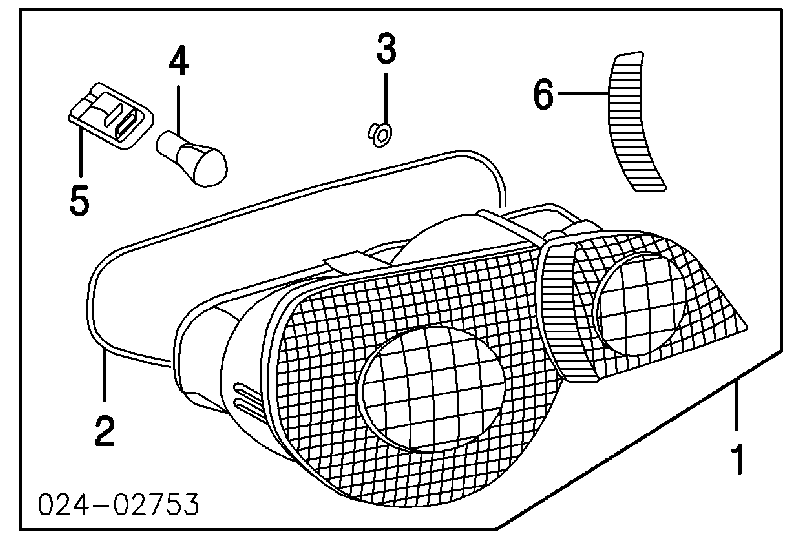 Gniazdo lampy zespolonej tylnej do BMW 7 (E65, E66, E67)