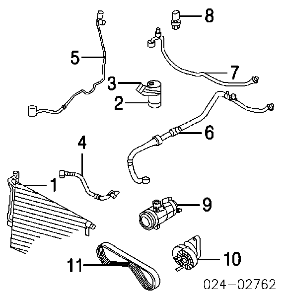 11287512762 BMW pas napędowy mechanizmów