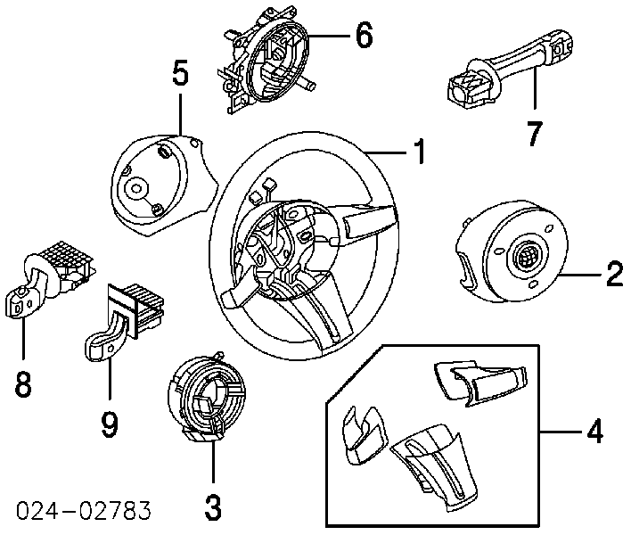 Przełącznik zespolony prawy do BMW 3 (E46)