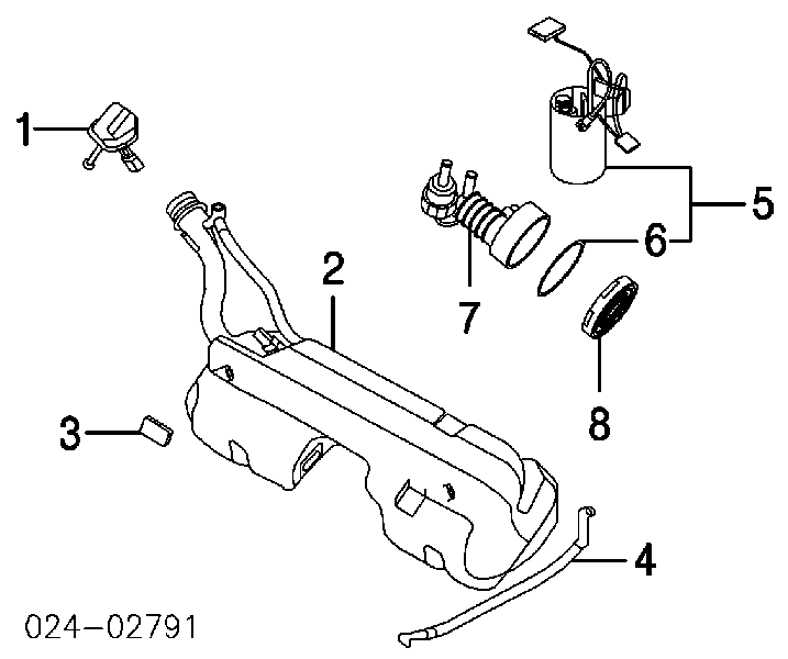 16116756772 BMW korek wlewu paliwa