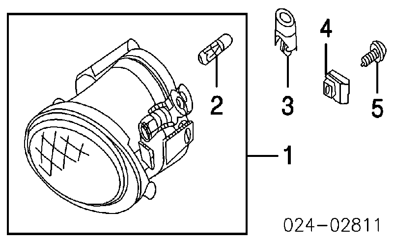 Żarówka lampy przeciwmgielnej Lexus LS USF4