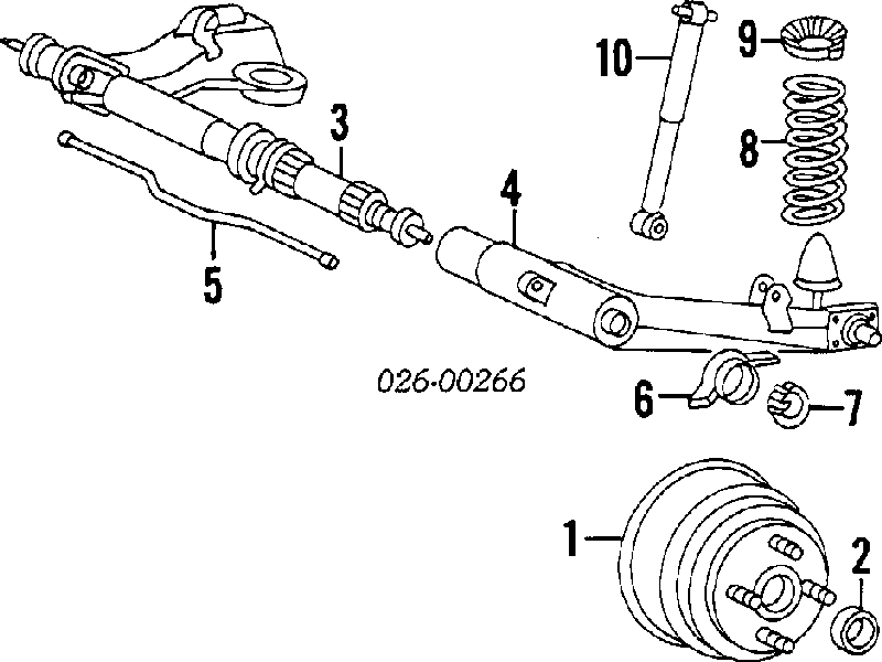 Amortyzator tylny 443250 Kayaba