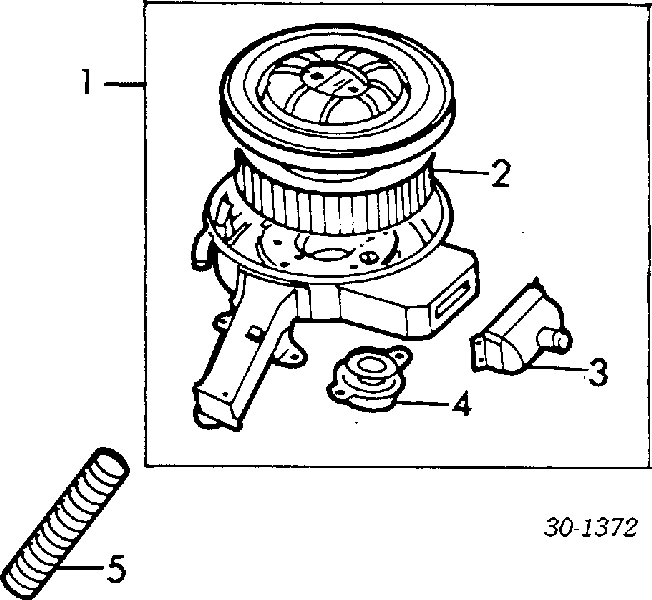 1654618000 Nissan filtr powietrza